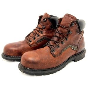 Red Wing 2226 Dyna-Force Mens Safety Toe Brown Leather Work Sport Boots Size 14D